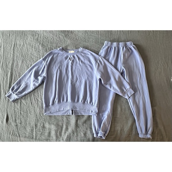 btween Girls‎ Size 10 Lavender Sweat Suit - Picture 1 of 4